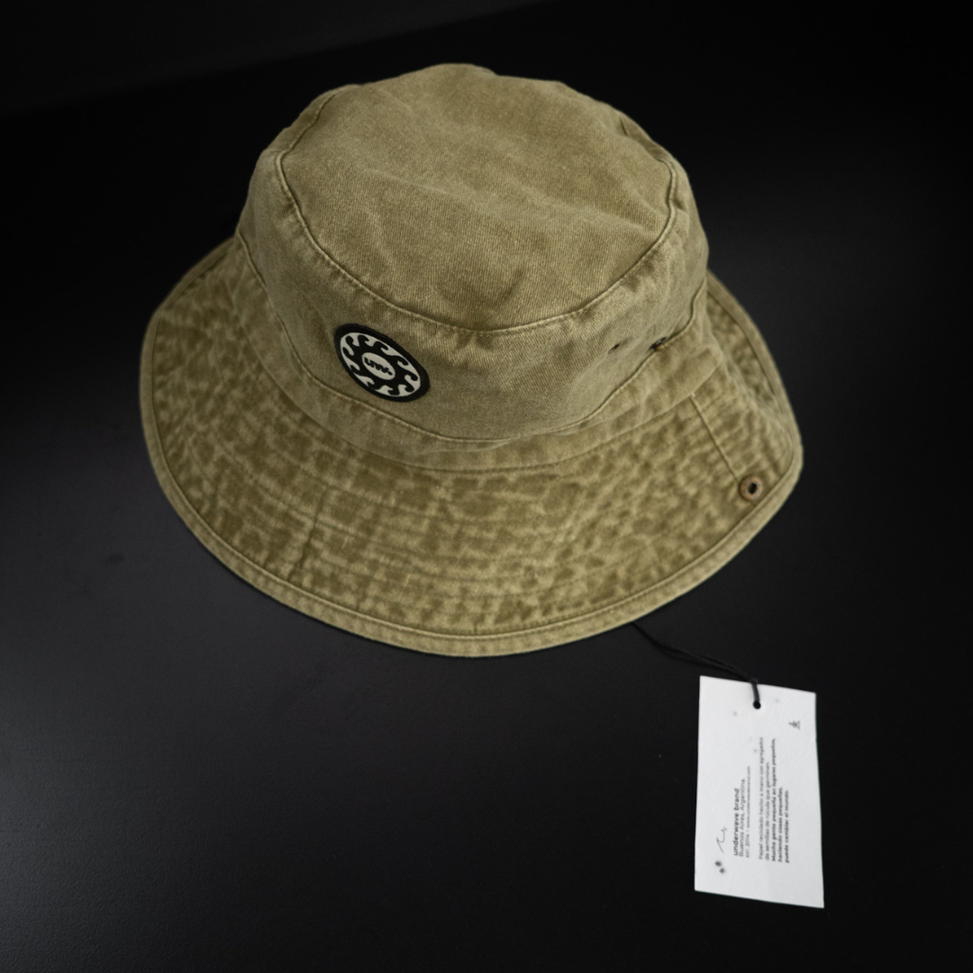 Sombrero Australiano Retro Green Washed