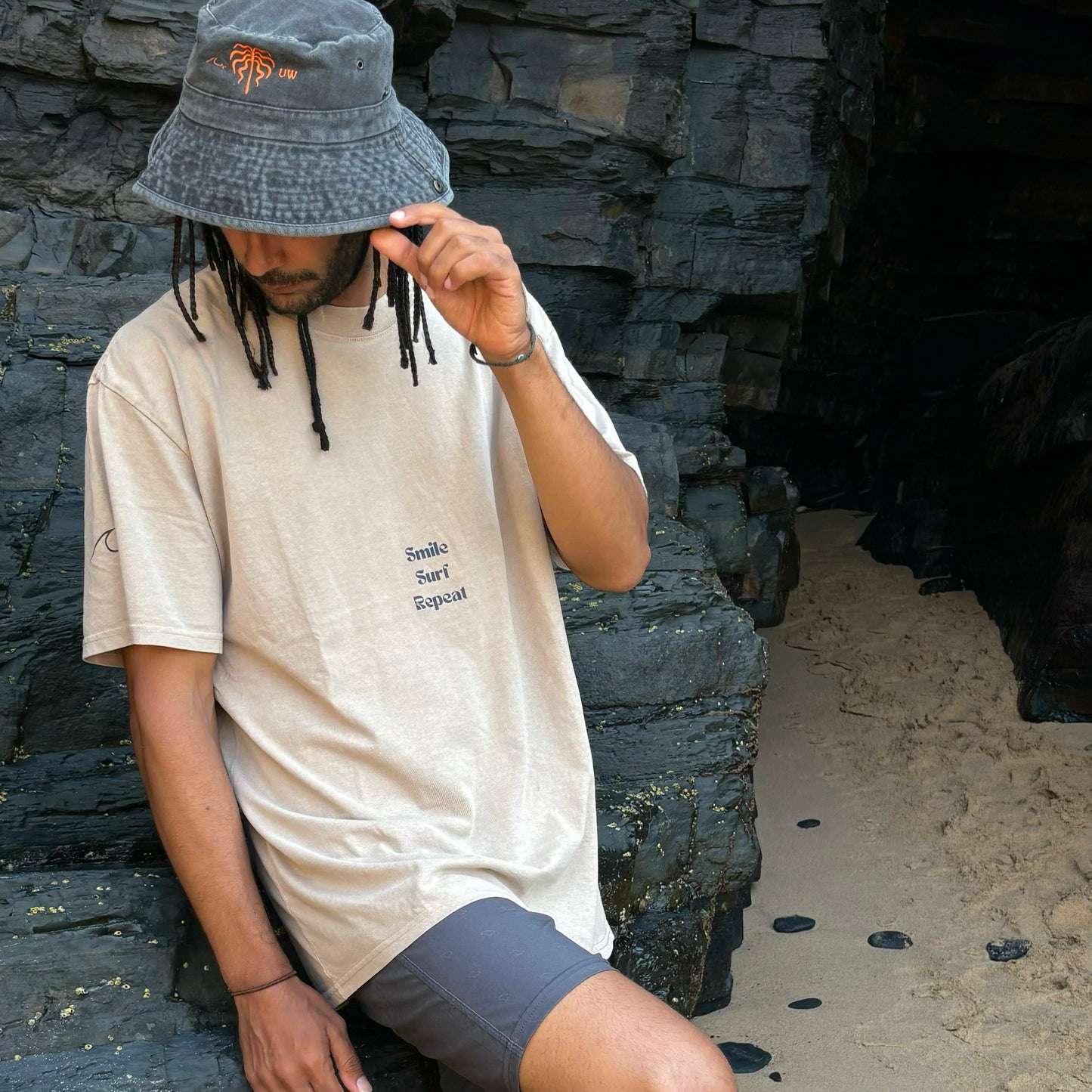 Camiseta Surf & Smile Boxy Oversize