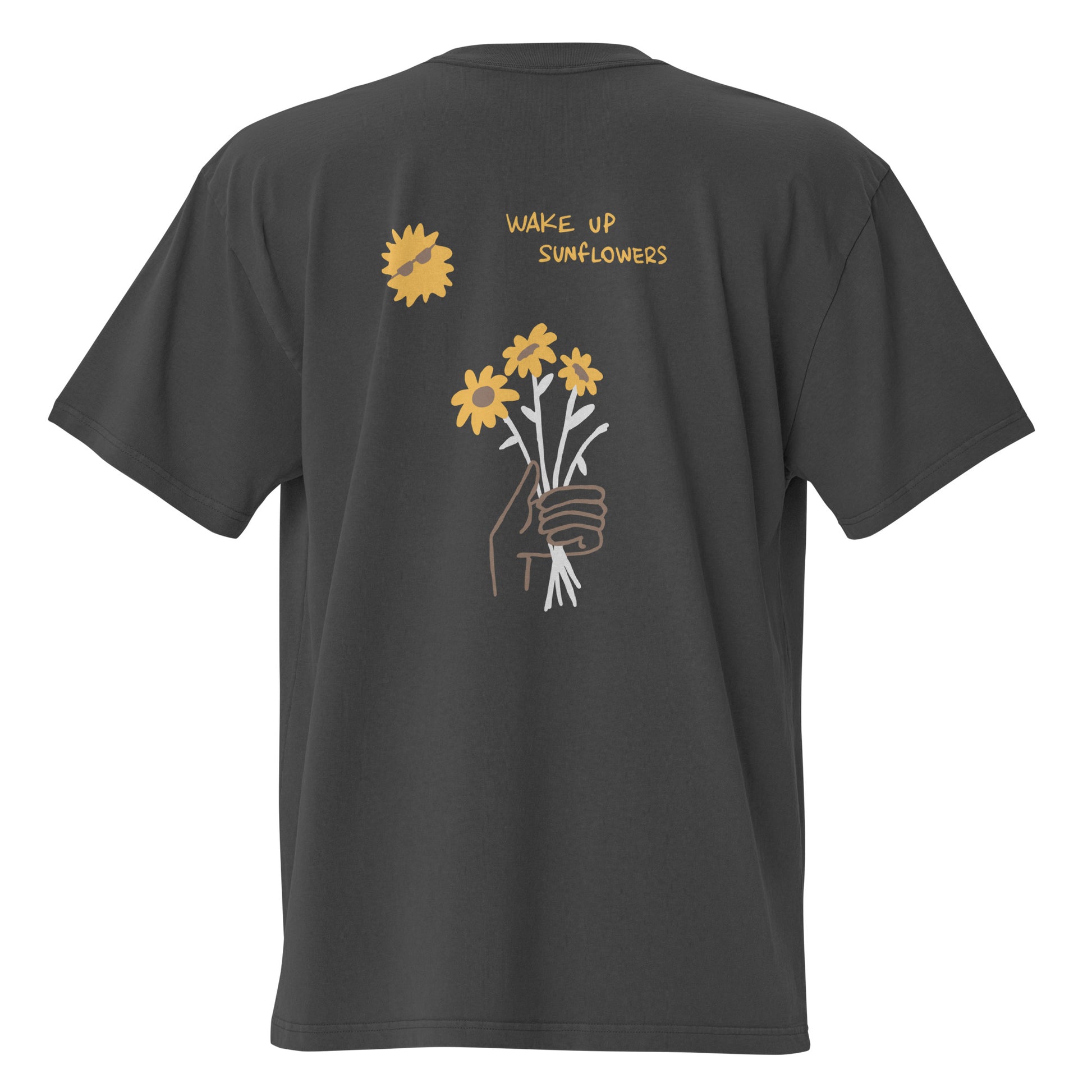 Camiseta oversize con efecto desgastado – Maleia